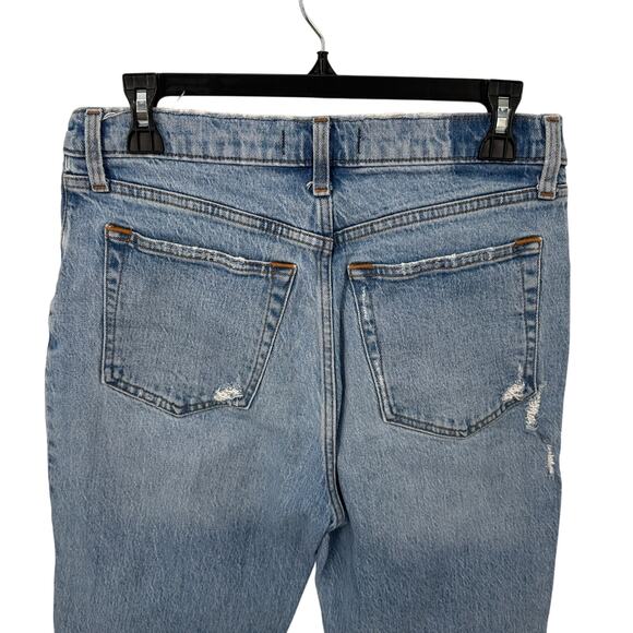 ABERCOMBIE & FITCH The Dad High Rise Denim Jean // 6 Long - Picture 6 of 9